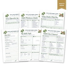 Reptile Care Planner & Journal