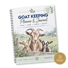 Goat Keeping Planner & Journal