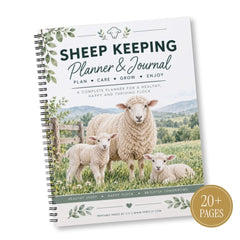 Sheep Keeping Planner & Journal