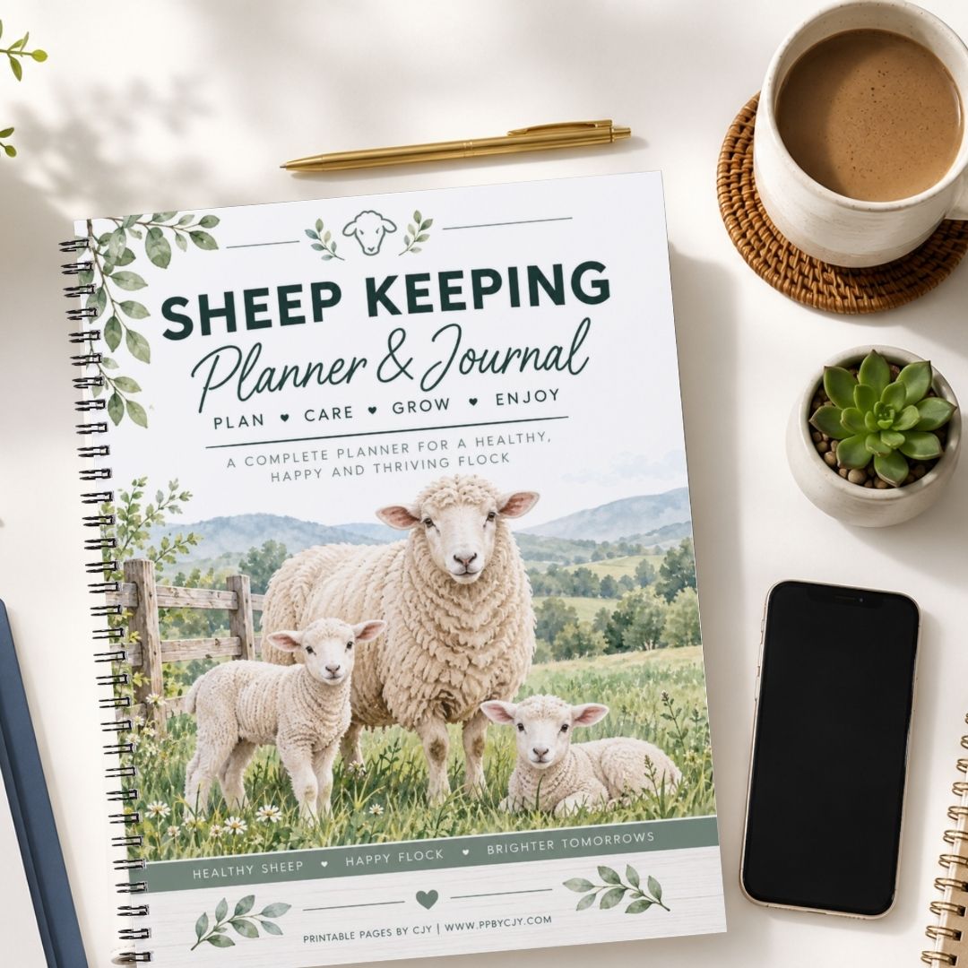 Sheep Keeping Planner & Journal