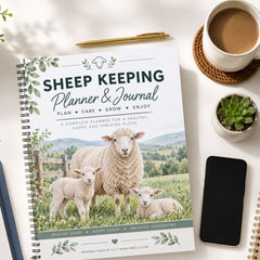 Sheep Keeping Planner & Journal