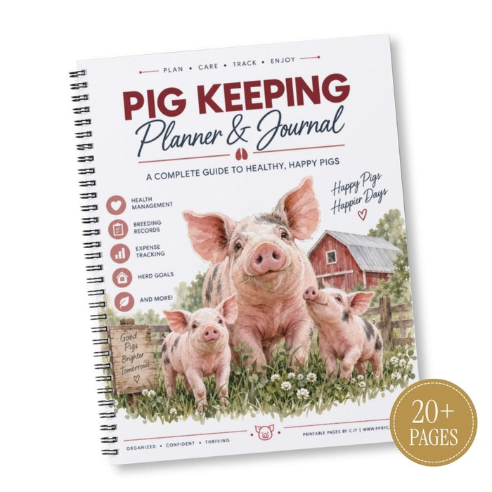 Pig Keeping Planner & Journal