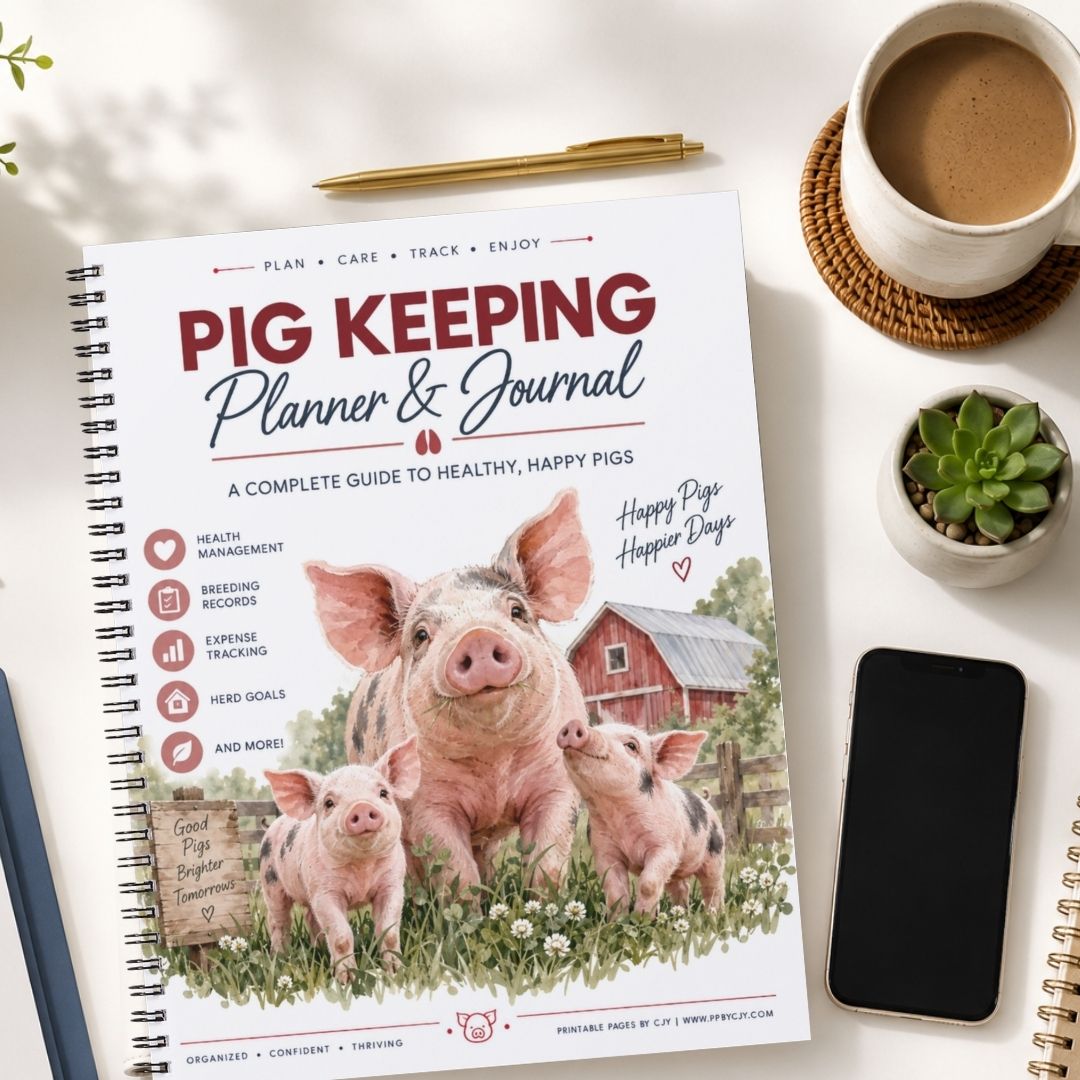 Pig Keeping Planner & Journal