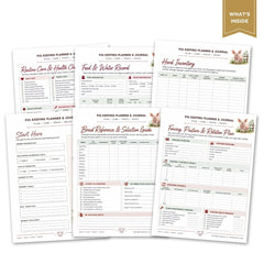 Pig Keeping Planner & Journal