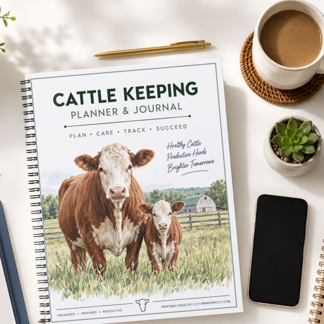 Cattle Keeping Planner & Journal