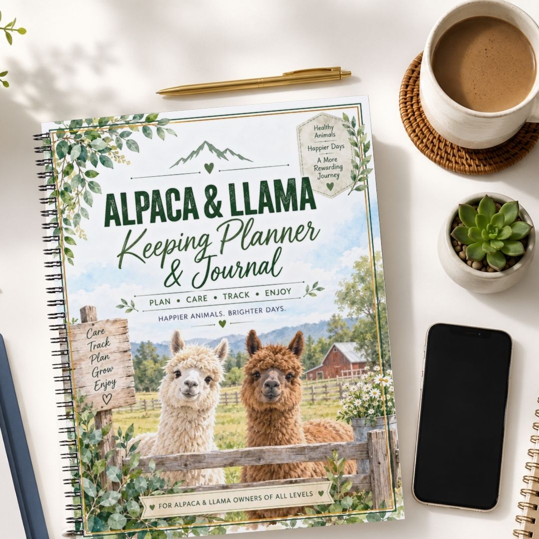 Alpaca & Llama Keeping Planner & Journal