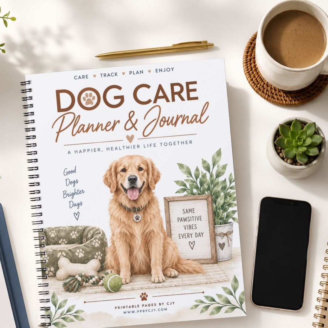Dog Care Planner & Journal