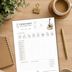Chord Sheet & Song Planner
