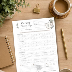 Cursive Practice Pages