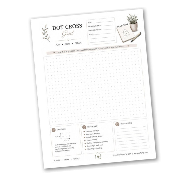 Dot Cross Grid