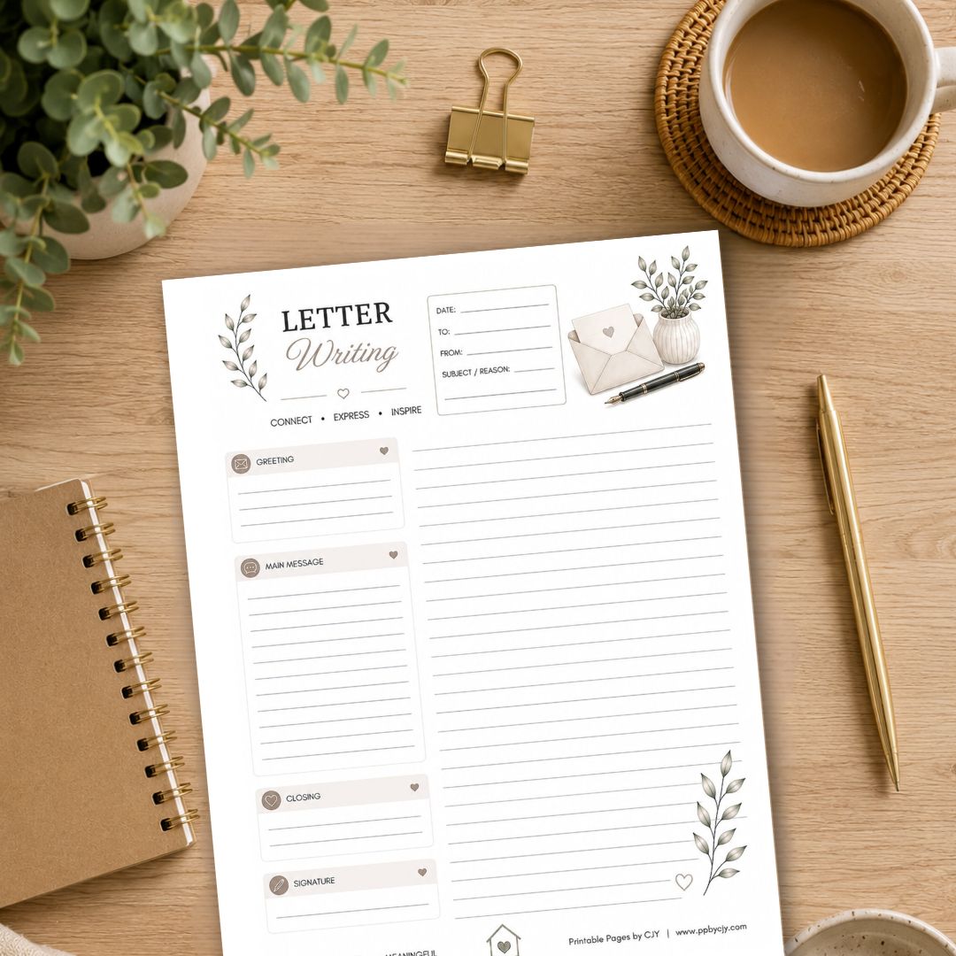 Letter Writing Page