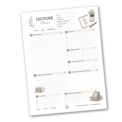 Lecture Notes