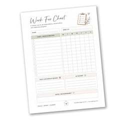 Work For Chart