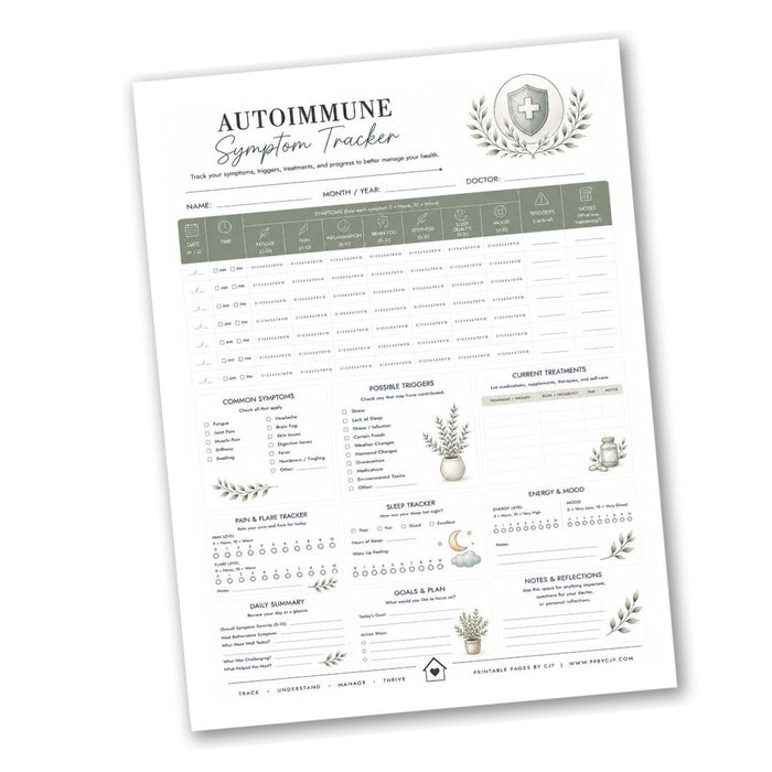 Autoimmune Symptom Tracker