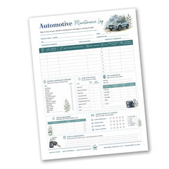 Automotive Maintenance Log