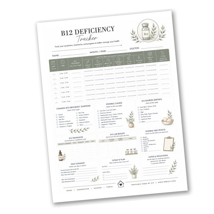 B12 Deficiency Tracker