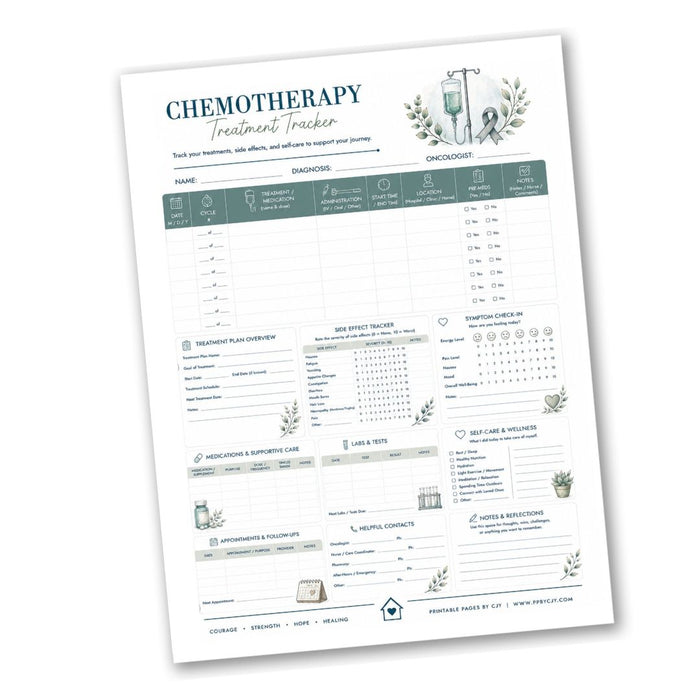 Chemotherapy Treatment Log