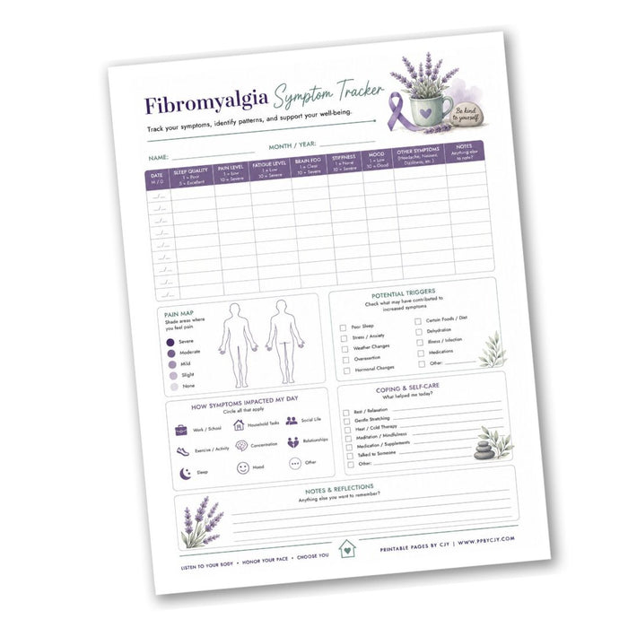 Fibromyalgia Symptom Log