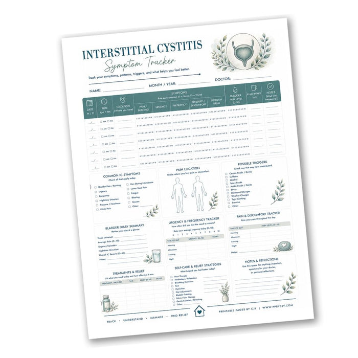 Interstitial Cystitis Symptom Tracker