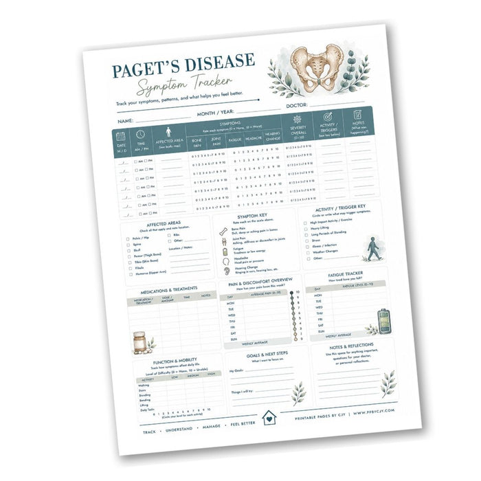 Paget's Disease Symptom Tracker