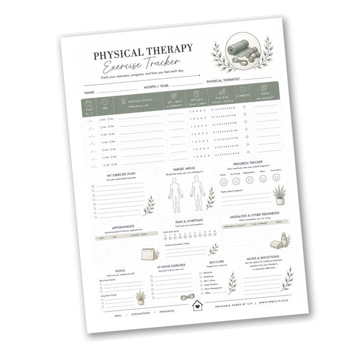 Physical Therapy Exercise Tracker