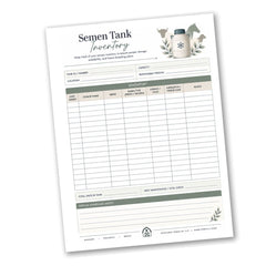 Semen Tank Inventory Tracker