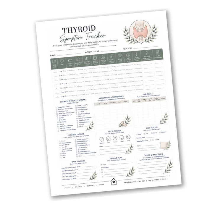 Thyroid Symptom Tracker