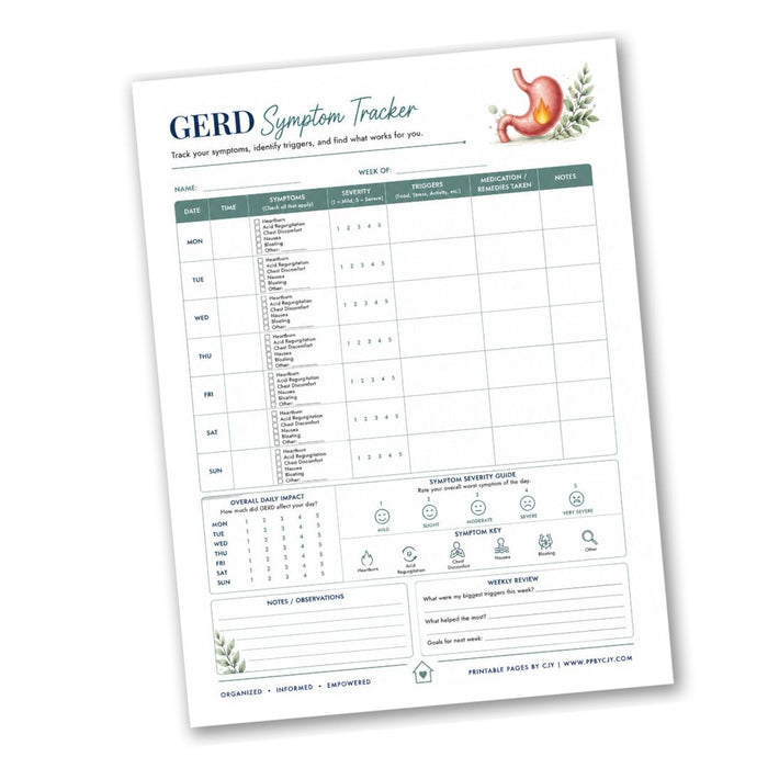 GERD Symptom Tracker
