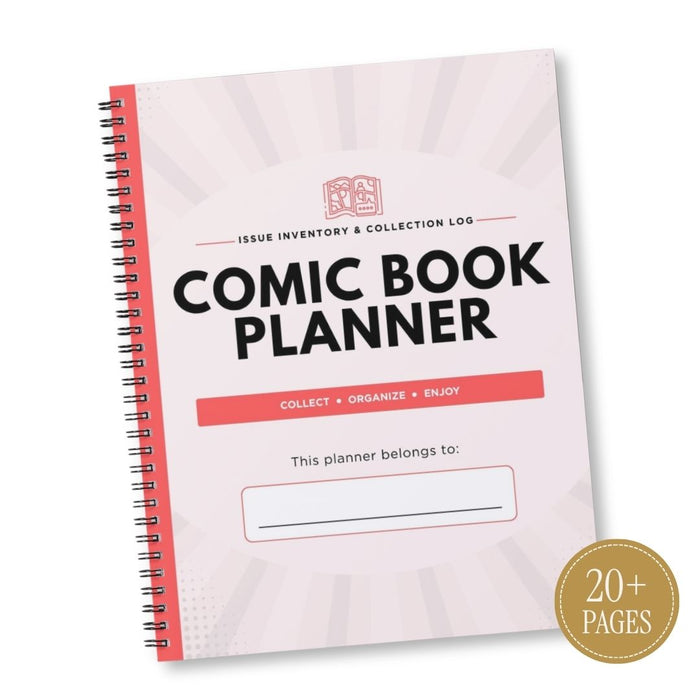 Comic Book Collector Planner