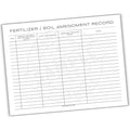 Fertilizer Soil Amendment Printable PDF Template