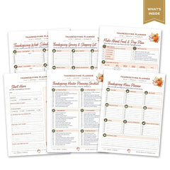 Thanksgiving Planner