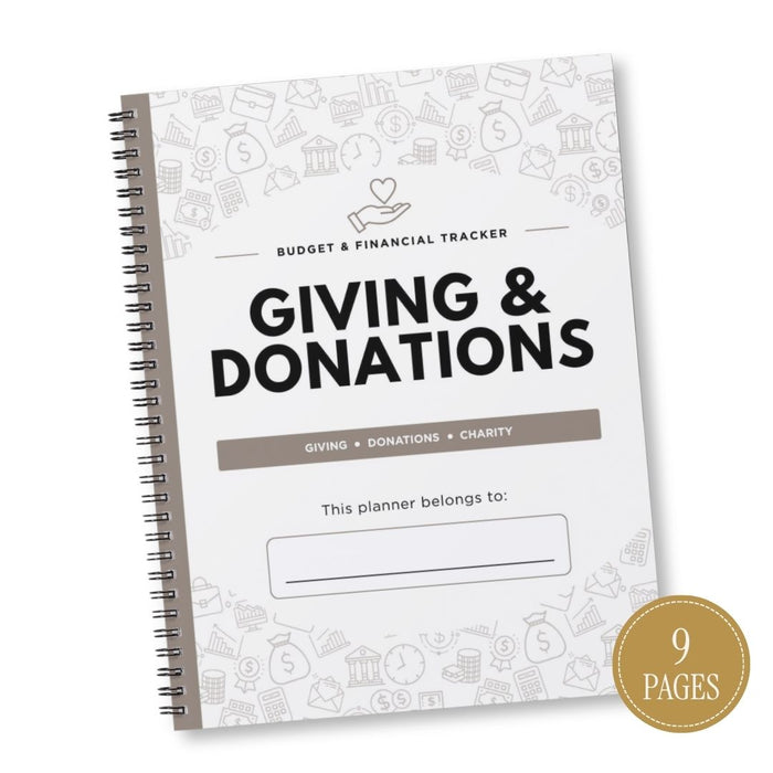 Giving & Donations Planner