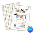 Halloween Pumpkin Printable Invitation