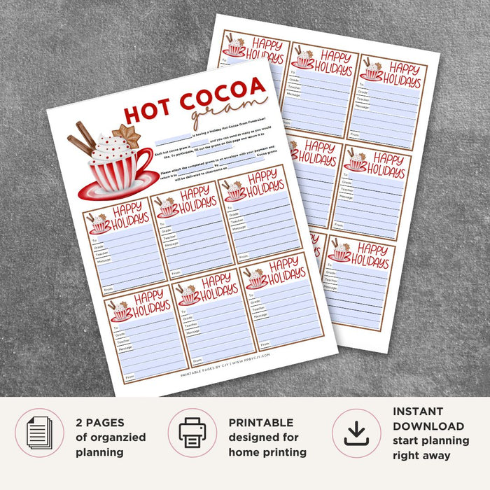 Holiday Hot Chocolate Gram