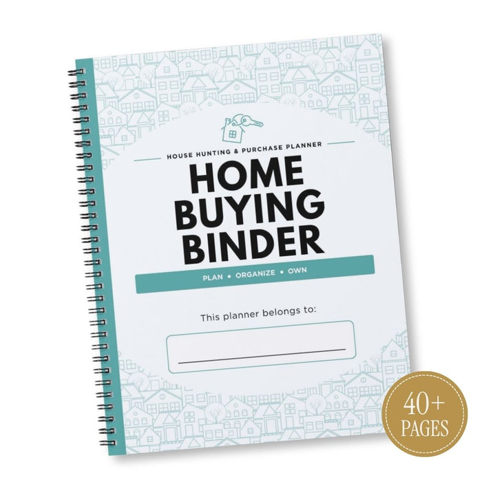 Home Buying Binder