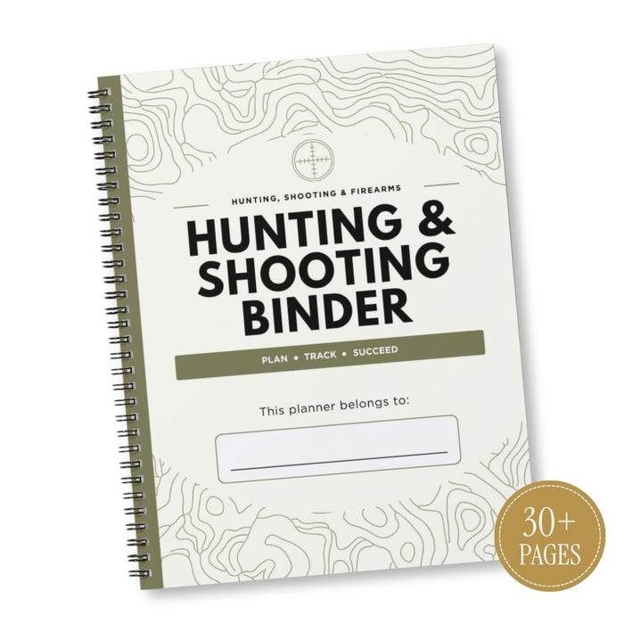 Hunting & Shooting Binder