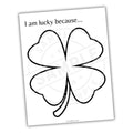 St. Patrick's Day Gratitude Clover Printable PDF Template