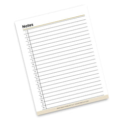 A single lined notes page with numbered columns from 1 to 24, titled 'Notes' at the top, shown on a clean white background.
