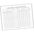 Liquor Inventory Tracker Printable PDF Template