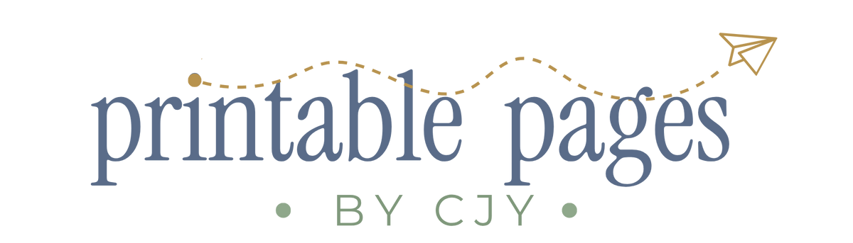 Printable Pages by CJY