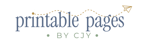 Printable Pages by CJY