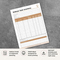Embryo Tank Inventory Livestock & Farm Tracker inventory log page