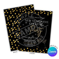 New Year's Eve Cocktail Printable Invitation