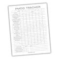 PMDD Tracker Printable PDF Template