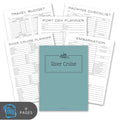 River Cruise Vacation Planner Bundle – 9 Page Travel Planning Printable