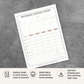 Beverage Tasting Scorecard Printable Drink Flight Rating Sheet tasting page
