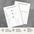 Coffee Tasting Scorecard