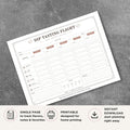 Dip Tasting Scorecard Printable Flavor Rating Sheet tasting page
