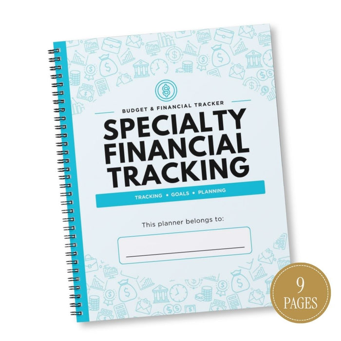 Specialty Financial Tracking Planner
