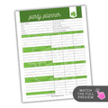 St. Patrick's Day Planner Printable PDF Template Bundle